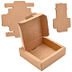 Nbeads 12sets Geschenkboxen aus Kraftpapier CON-NB0001-96-1