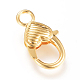 Alloy Lobster Claw Clasps KK-S305-03-1