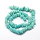 Natural Amazonite Chip Beads Strands X-G-E271-75-2