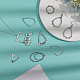 Chgcraft diy géométrie fabrication de bijoux kit de recherche DIY-CA0005-99-4