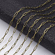 Brass Paperclip Chains CHC-S008-001C-AB-3