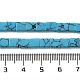 Chapelets de perles en turquoise synthétique G-F762-A01-01-5