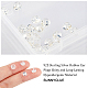 SUNNYCLUE 1 Box 10 Pairs Silicone Earring Backs Replacements Secure Earring Backs Rubber Clear Earring Backs for Hook Pierced Earrings Expensive Earrings STER-SC0001-04A-3