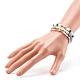 Ensembles de bracelets extensibles en perles d'argile polymère faites à la main BJEW-JB06353-02-3