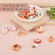 64Pcs 16 Styles Opaque Resin Decoden Cabochons CRES-TA0001-16-5