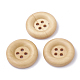 4-Hole Wooden Buttons WOOD-S040-39-1