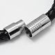 Braided Leather Cord Bracelets BJEW-I199-02-3