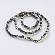 Electroplate Glass Beads Strands EGLA-J145-6mm-FP03-2