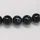 Spray Painted Glass Round Beads Strands X-DGLA-R004-12mm-14-2