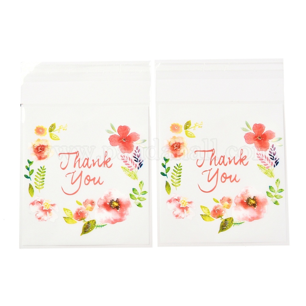 Wholesale Rectangle OPP Self-Adhesive Bags - Pandahall.com