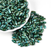 Выпечка краска стеклянные бусины SEED-N008-06I