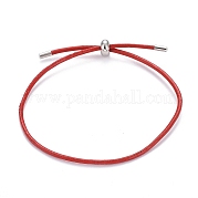 Регулируемые браслеты-слайдеры из искусственной кожи BJEW-F412-05P-A