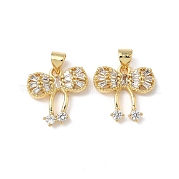 Латунные микро проложить кубического циркония подвески KK-Q068-06G