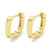 Brass Hoop Earrings EJEW-L211-010Q-G