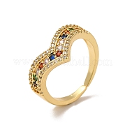 Красочная корона из кубического циркония RJEW-I092-14G