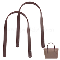 WADORN Cowhide Leather Bag Handles, 25 Inch Black Leather Purse Strap  Replacement Short Handbags Handles Shoulder Bag Strap Detachable Clutches  Handle