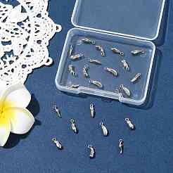 24 stücke 6 arten gemüse 304 edelstahl charms&nbsp;STAS-FS0002-11