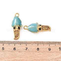 304 Edelstahl-Emaille-Anhänger&nbsp;STAS-K303-06G-01