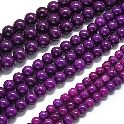 Chapelets de perles en jade de malaisie naturelle&nbsp;G-L645-A01-8mm-01