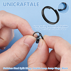 120 Stück Spaltringe aus Edelstahl&nbsp;FIND-UN0016-68