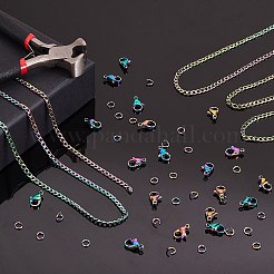 Bausatz für DIY-Kettenschmuck-Set&nbsp;STAS-SZ0002-32