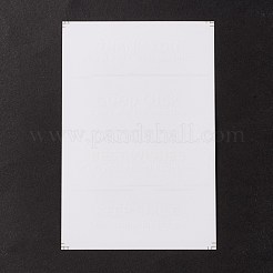 Wasserdichte selbstklebende PVC-Aufkleber&nbsp;DIY-A031-10