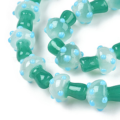 Handgemachte Murano Glas Perlen Stränge&nbsp;X-LAMP-N024-09F
