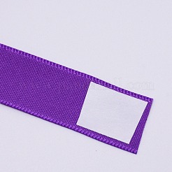 Ruban de satin à nœud papillon&nbsp;SRIB-WH0007-07F