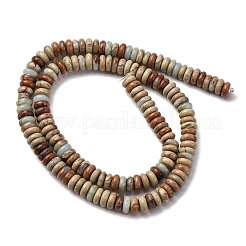 Natürliche Aqua Terra Jaspis Perlen Stränge&nbsp;G-L624-H03-6x2mm