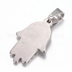 304 Edelstahl-Emaille-Anhänger&nbsp;STAS-P048-01