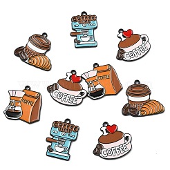 Colgantes de esmalte de aleación 20pcs 4 estilos&nbsp;ENAM-CJ0007-56