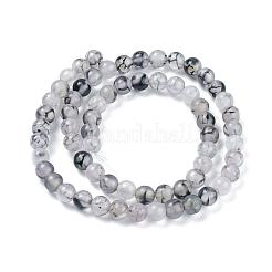 Natur Drachen Achat Perle Stränge&nbsp;G-K166-14-6mm-01