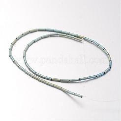 Electroplate non magnetici ematite sintetico fili di perline&nbsp;G-F300-37B-F07