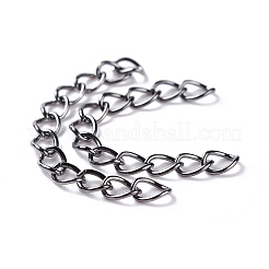 Embout de fer avec chaînes de torsion&nbsp;CH-CH017-5cm-B