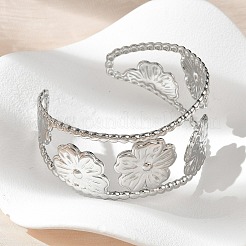 304 Edelstahl-Armreife für Damen&nbsp;BJEW-Z096-04P