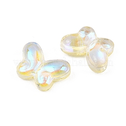 Ab farbbeschichtete transparente Glasperlen&nbsp;GLAA-Z020-01E