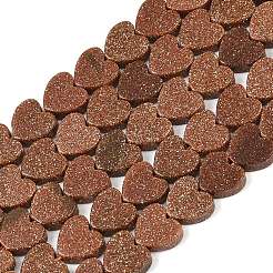 Chapelets de perles en goldstone synthétique&nbsp;GG-CBA199E-B01-01