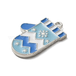 Pendenti smaltati in lega a tema invernale&nbsp;ENAM-M002-05K-P