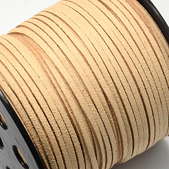 Cordoncino ecologico in finto camoscio&nbsp;LW-R007-3.0mm-1114