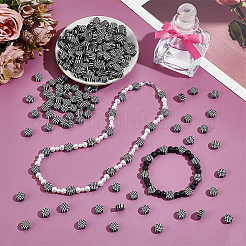 300pcs perles d'argile polymère faites à la main&nbsp;CLAY-NB0001-77B-02