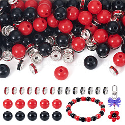 100pcs 2 Farben undurchsichtige Acrylperlen&nbsp;MACR-TA0002-52