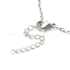 Bracciali a catena in acciaio inossidabile 304 anti-ossidazione&nbsp;X-BJEW-JB06610