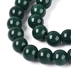 Opake Volltonglasperlenstränge&nbsp;X-GLAA-T032-P6mm-24