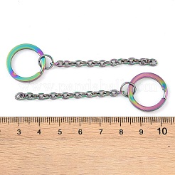 Ionenplattierung (IP) 304 Edelstahl geteilte Verschlüsseringverschlüsse&nbsp;X1-STAS-L226-009A-M