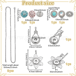 DIY-Kits zur Herstellung von Ankerketten aus Edelstahl 304&nbsp;DIY-NB0013-87