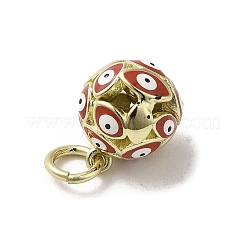Messing Emaille Anhänger / charms&nbsp;KK-E092-12G-03