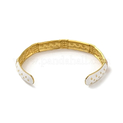 304 offene Armreife aus Edelstahl-Emaille&nbsp;BJEW-Z063-01B