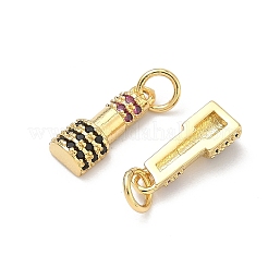 Ottone micro spianare pendenti zirconi&nbsp;KK-P345-77G