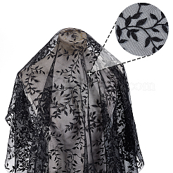 Polyester-Blatt-Spitzenstickereistoffe&nbsp;DIY-WH20081-073A