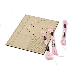 Kit d'art à cordes bricolage arts et artisanat pour enfants&nbsp;DIY-P014-B05